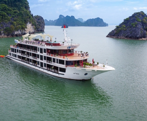 Du lịch Lan Hạ trên Du Thuyền Aspira Cruise 5 sao