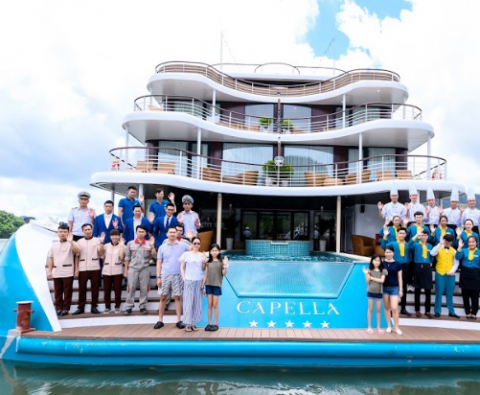 Du lịch Cát Bà trên du thuyền 5 sao Capella Cruise