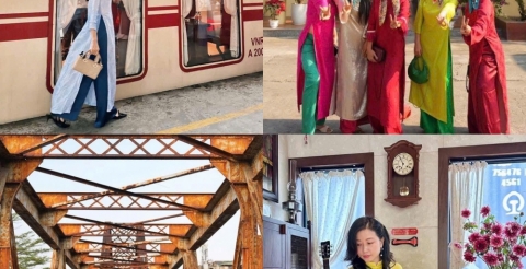 TÀU DU LỊCH 2 TẦNG “HÀ NỘI 5 CỬA Ô” – THE HANOI TRAIN Trải nghiệm di sản độc đáo dịp 30/4 trên tuyến Hà Nội – Từ Sơn (Bắc Ninh)