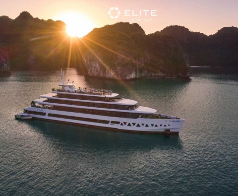 Du thuyền Elite Of The Seas Cruise du thuyền 6 sao tốt nhất vịnh Hạ Long - Lan Hạ 