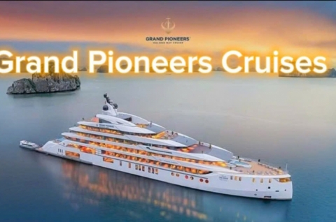 Du thuyền Grand Pioneers Cruises siêu du thuyền 6 sao tại Hạ Long