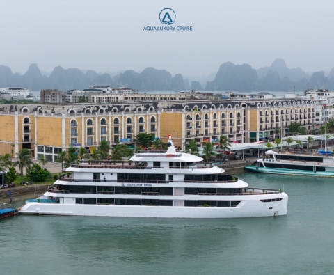 Du thuyền Aqua Luxury 6 sao – Trải nghiệm đẳng cấp tại Vịnh Lan Hạ & Hạ Long